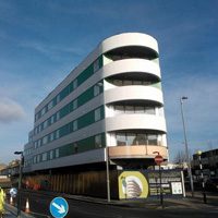 Residential/retail development, Leyton